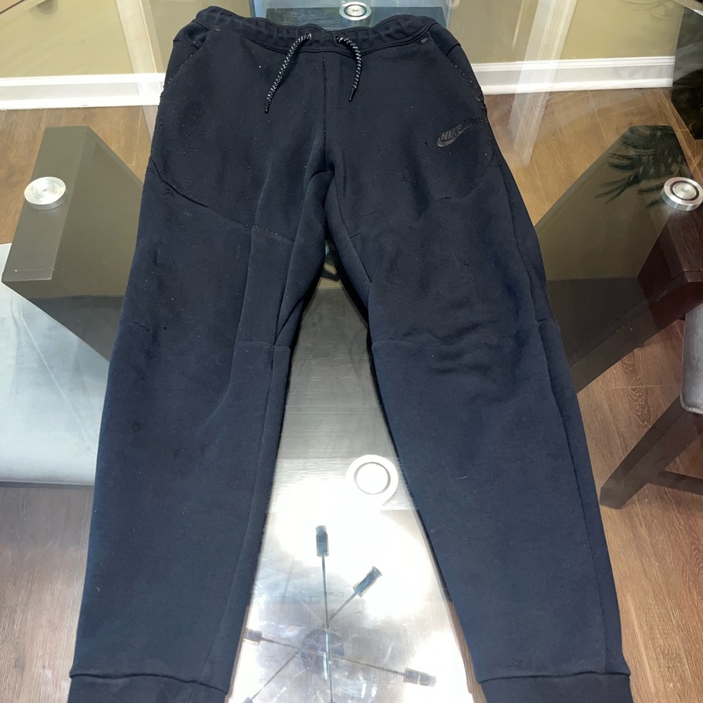 Nike Tech Fleece Pants Black Size Small